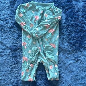 Kyte Floral Baby Onesie